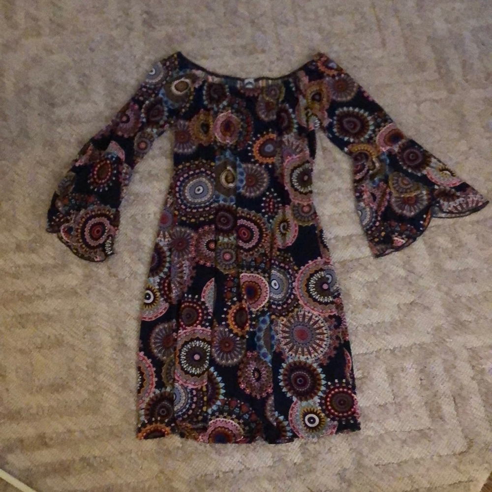 Groovy, off-shoulder, dress